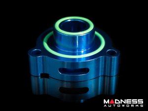 Alfa Romeo Stelvio 2.0L Blow Off Adapter Plate - SILA Concepts - Blue